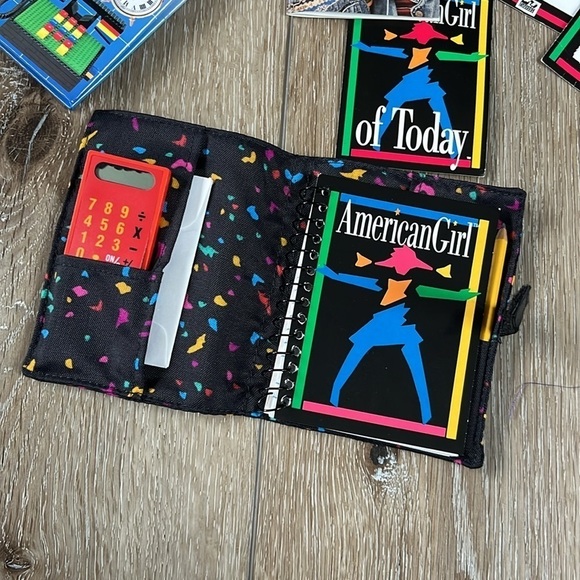 American Girl of Today Purple Varsity Jacket, Filled Backpack and Cap - Picture 11 of 13